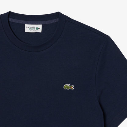 Lacoste X Rolex Paris Unisex Regular Fit Bisiklet Yaka Lacivert T-shirt