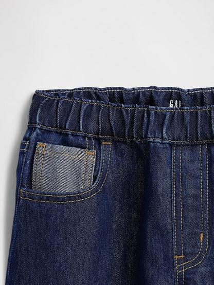 Mavi Low Rise Baggy Metalik Jean Pantolon