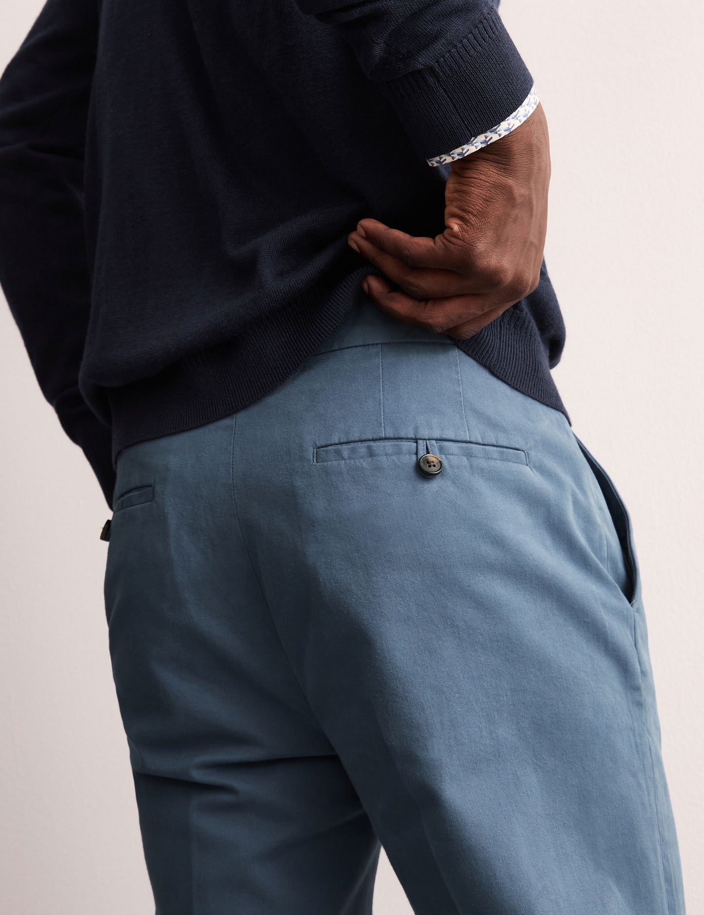 Tapered Fit Italian Chino Pantolon