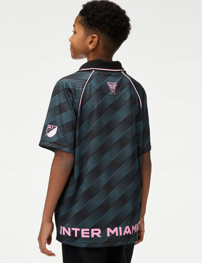 Inter Miami:trade_mark: Çocuk Futbol Polo Yaka Tişörtü (2-16 Yaş)