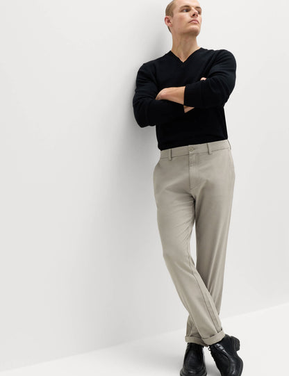 The Ultimate Slim Fit Twill Chino Pantolon