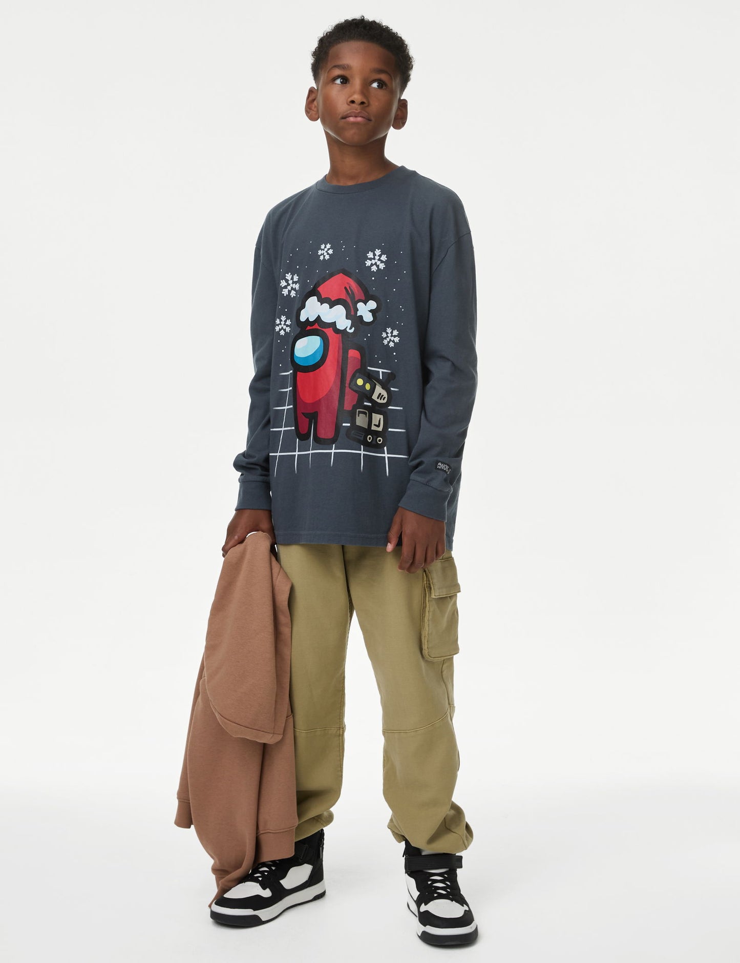 Among Us:trade_mark: Temalı Sweatshirt (6-16 Yaş)