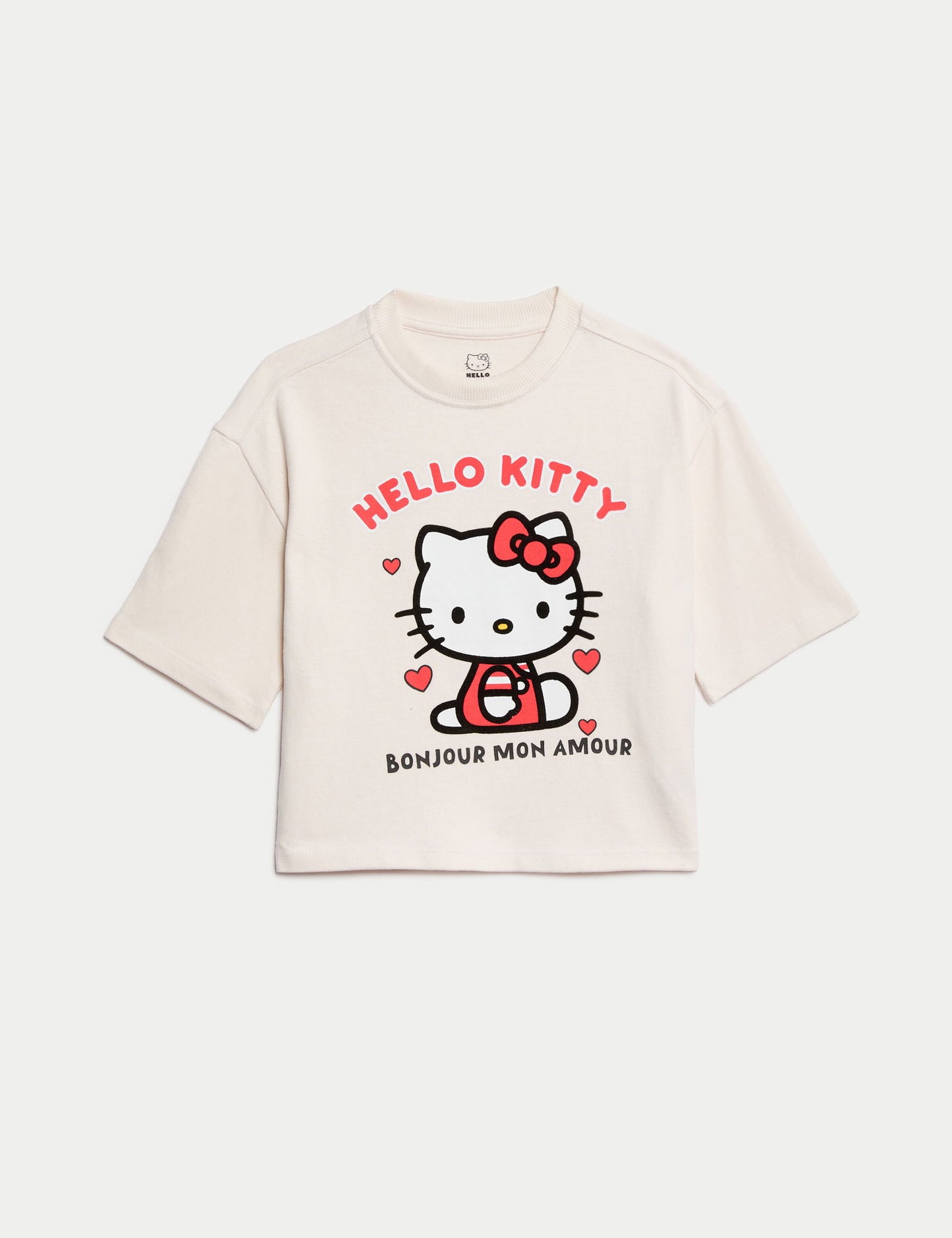 %100 Pamuklu Hello Kitty:trade_mark: T-shirt (2-8 Yaş)