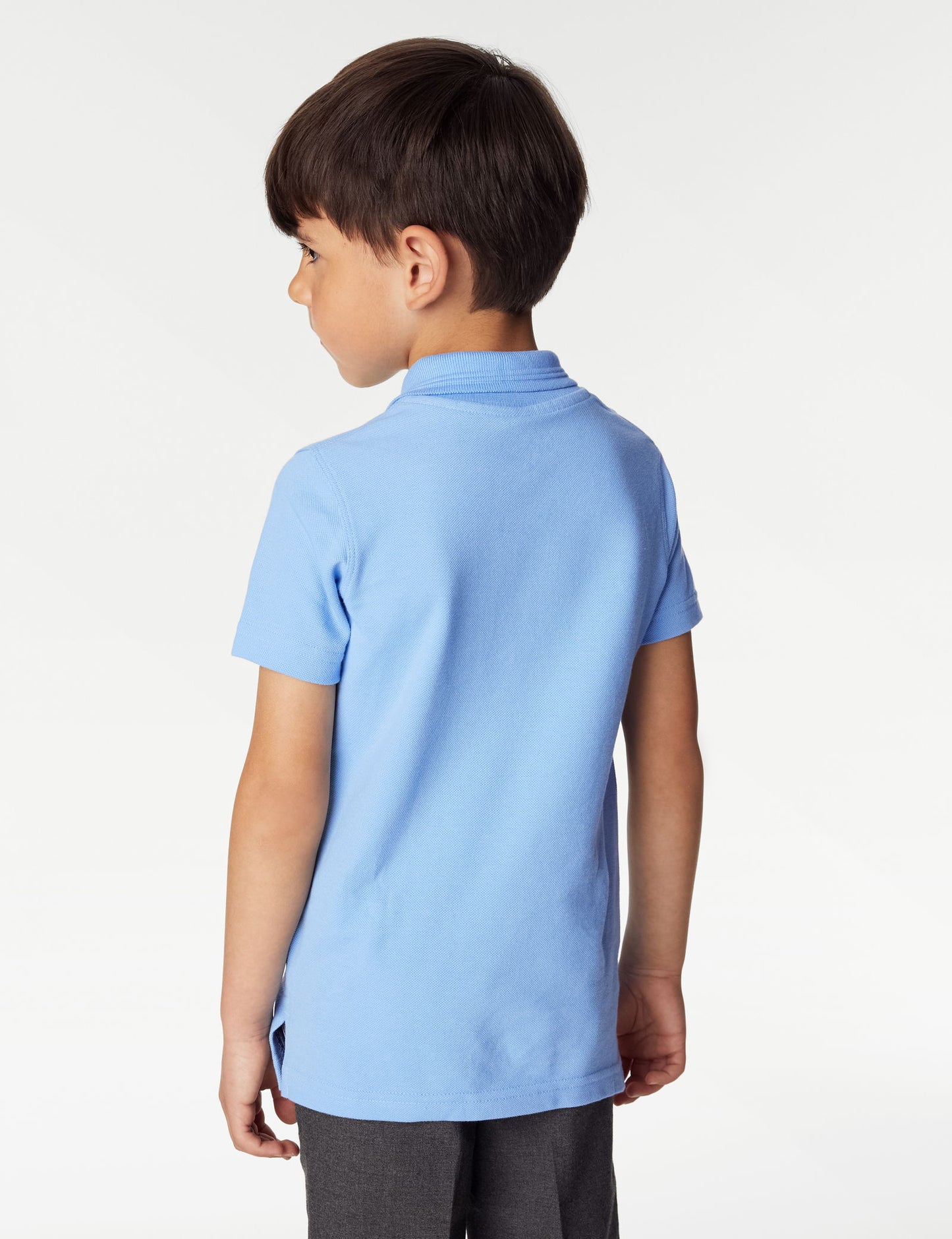 Saf Pamuklu 2'li Polo Yaka T-shirt (2-16 Yaş)