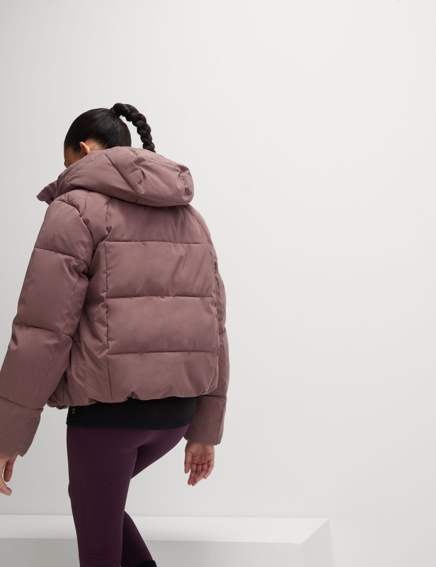 Stormwear Kapüşonlu Kısa Puffer Ceket