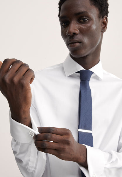 Saf Pamuklu Tailored Fit Gömlek