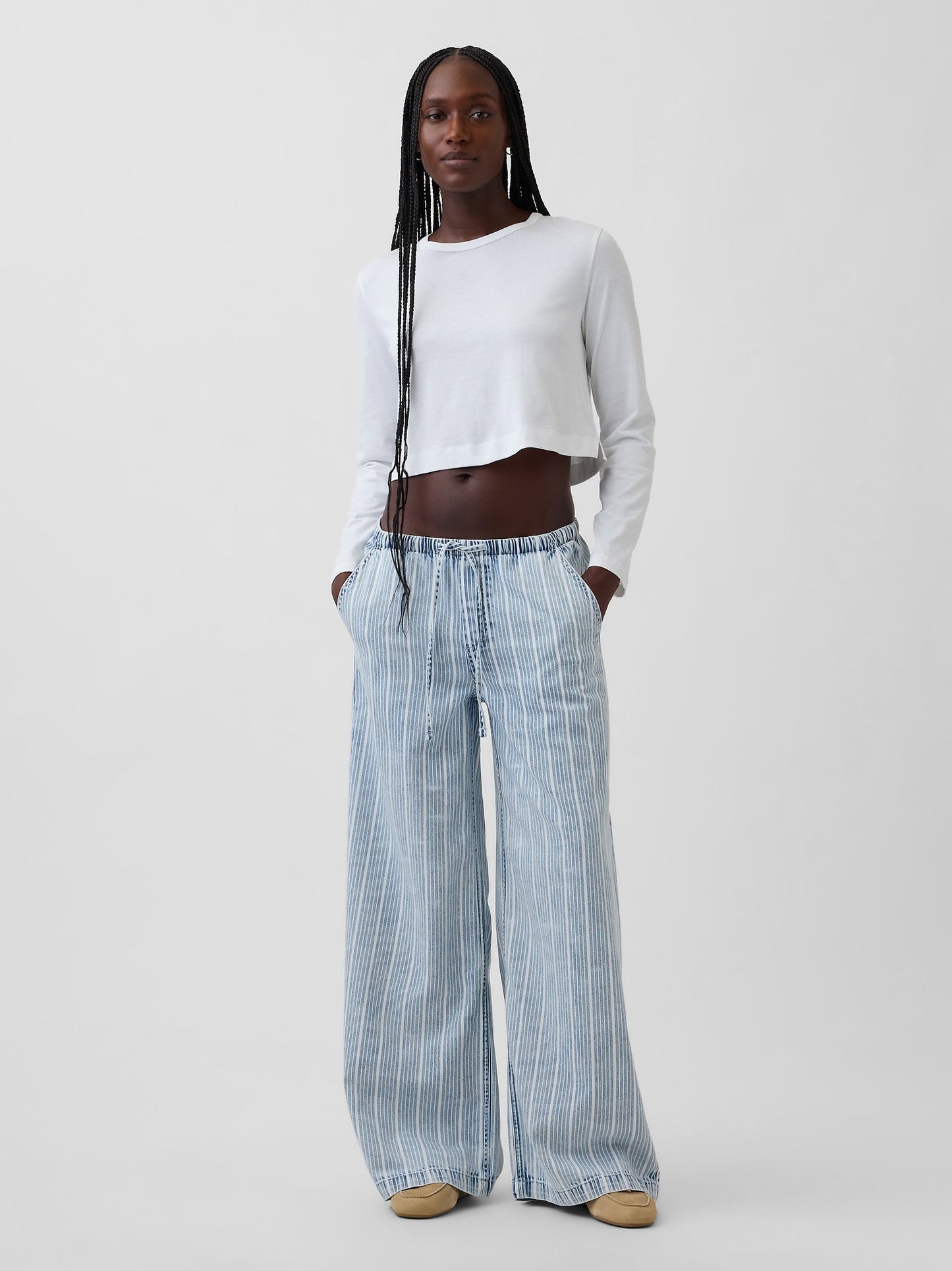 Mavi Mid Rise Ultrasoft Kolay Baggy Jean Pantolon