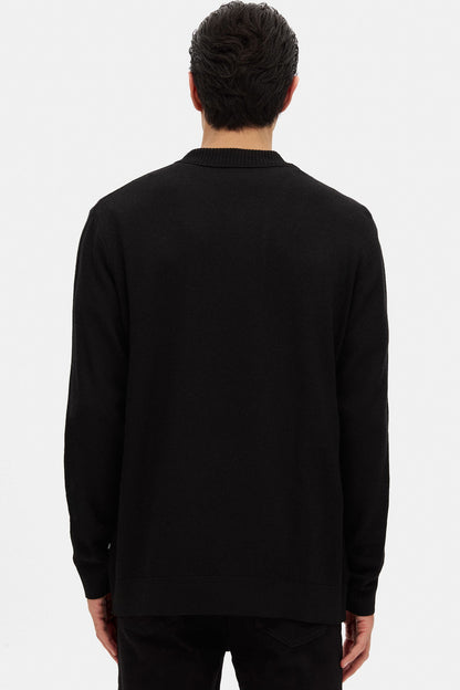 Tween Relaxed Fit Siyah Kazak