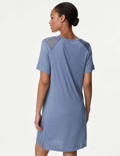 Body Soft:trade_mark: Dantel Detaylı Gecelik