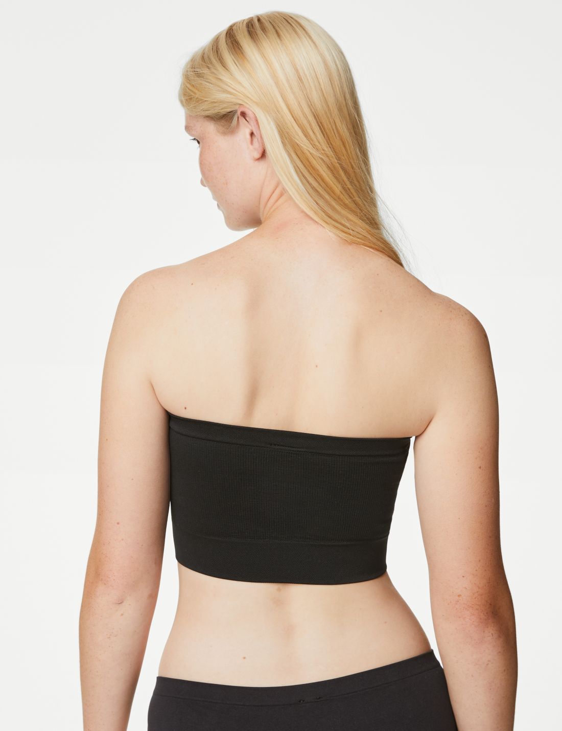 Dikişsiz Straplez Bandeau Sütyen
