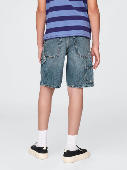 Mavi Ultrasoft '90s Loose Denim Carpenter Şort