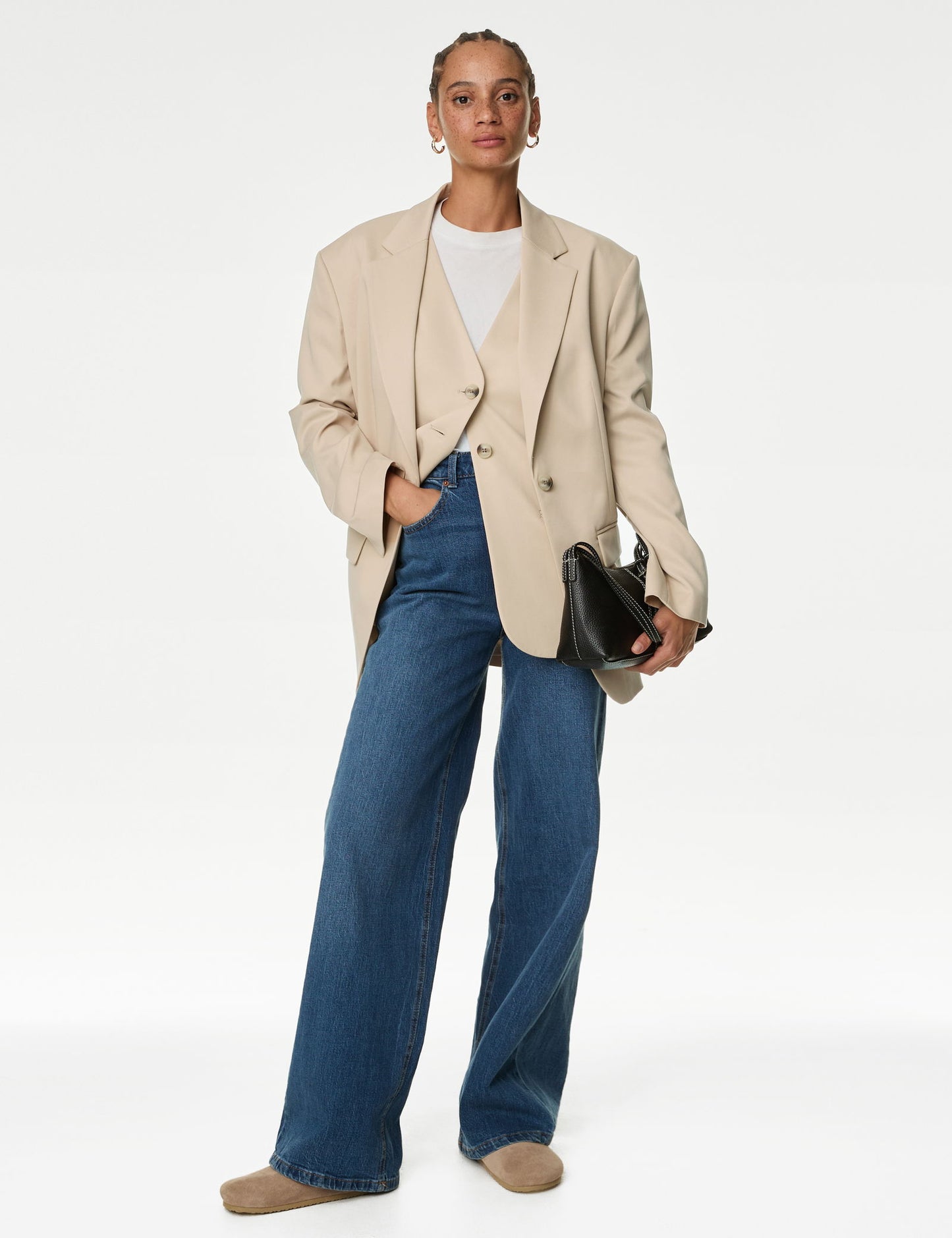 Tailored Fit Uzun Klasik Yelek