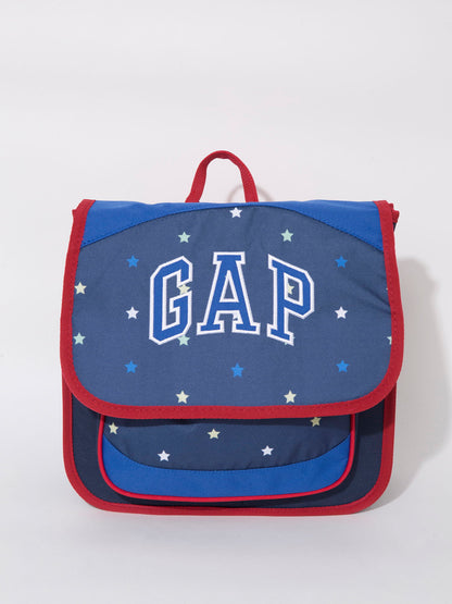 Koyu Mavi Gap Logo Kapaklı Sırt Çantası