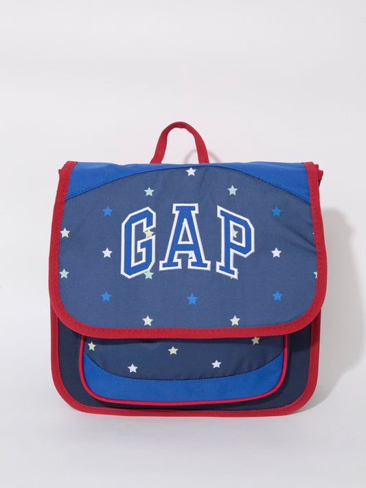 Koyu Mavi Gap Logo Kapaklı Sırt Çantası