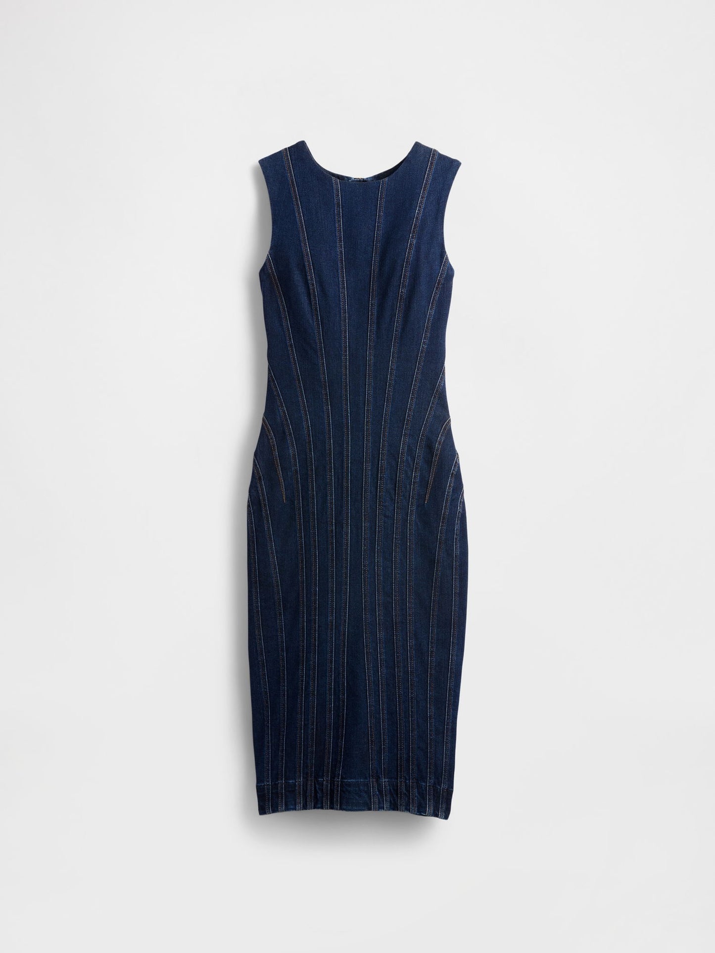 Lacivert Gapstudio Denim Midi Elbise