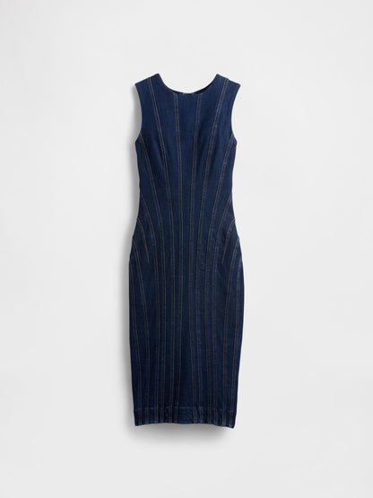 Lacivert Gapstudio Denim Midi Elbise