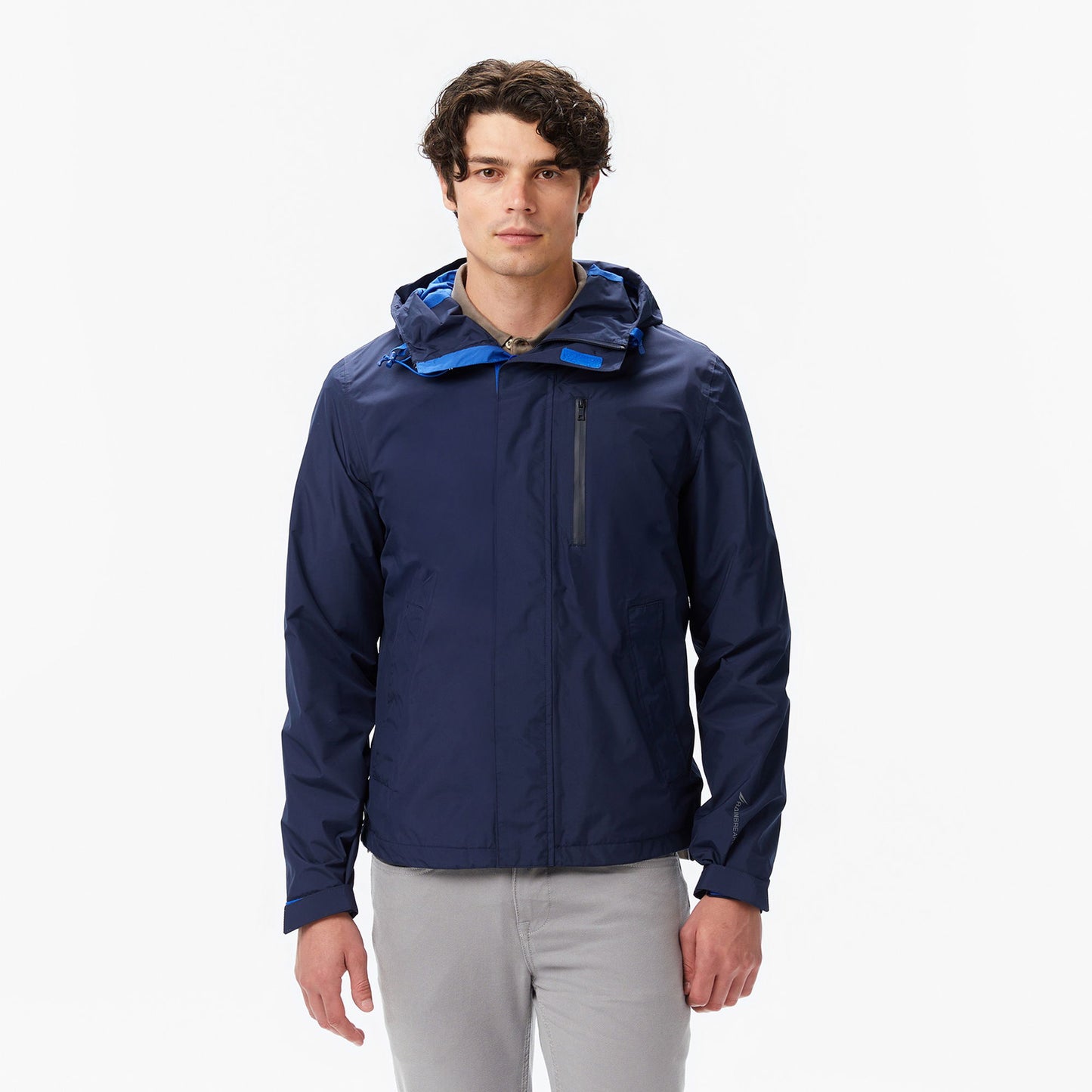 Nautica Erkek Lacivert Regular Fit Rain Breaker Yağmurluk