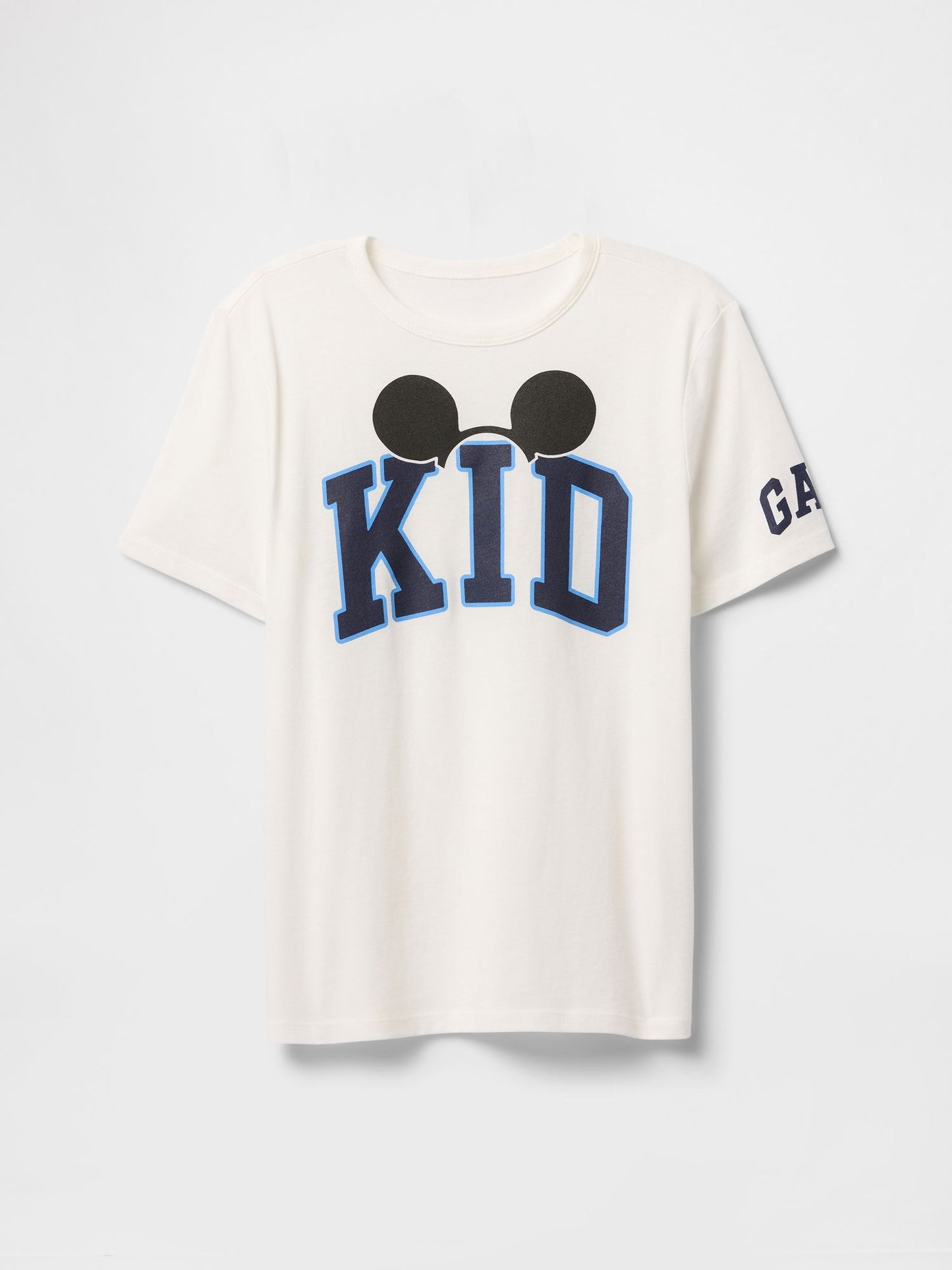 Beyaz GapKids × Disney Grafik T-Shirt