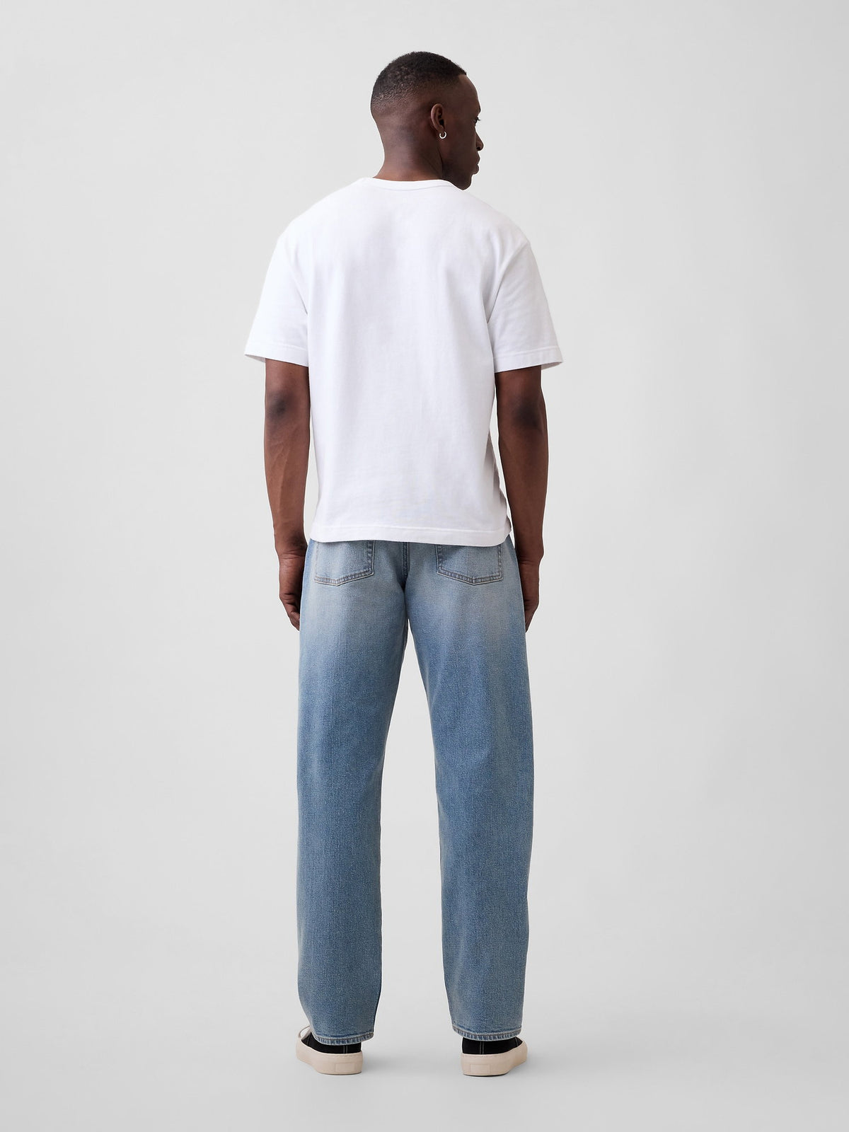 Açık Mavi Gapflex Düz Jean Pantolon
