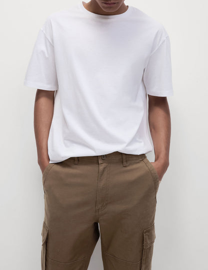 Tapered Fit Kargo Pantolon