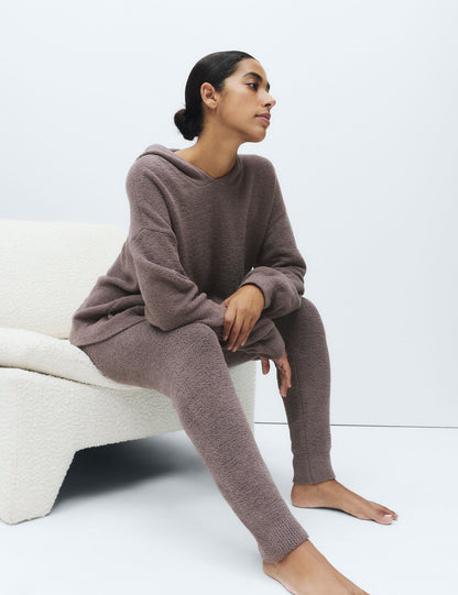 Cosy Bouclé Örgü Rahat Tayt
