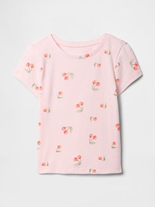 Pembe Fitilli T-Shirt