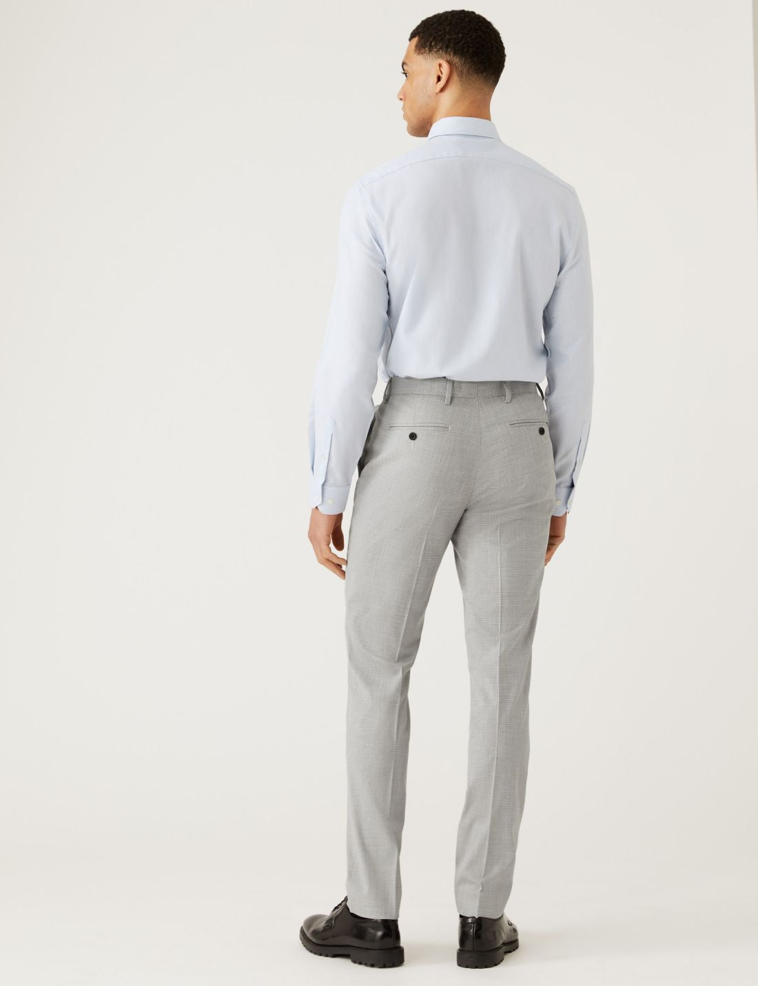 Slim Fit Ekose Desenli Pantolon