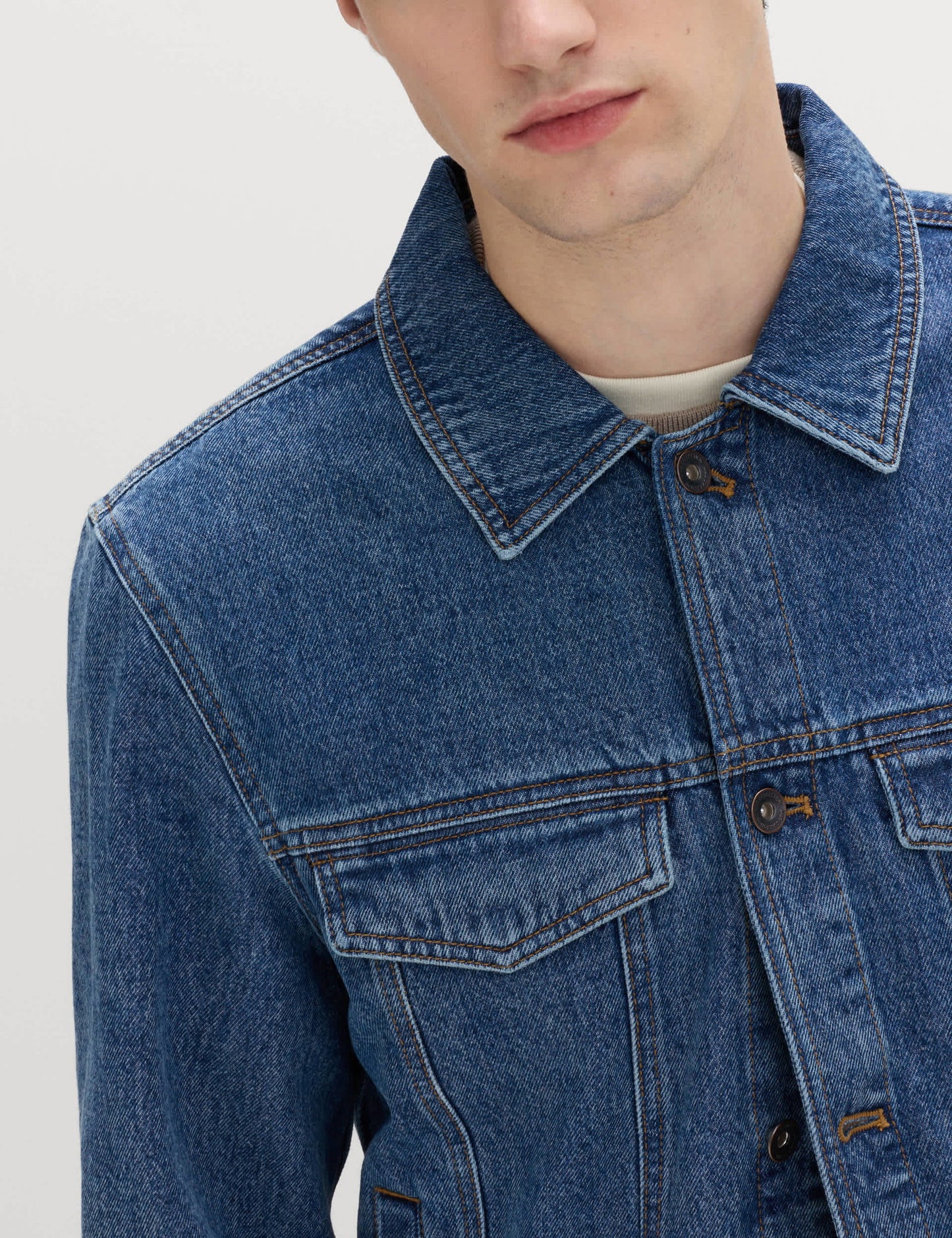 Denim Trucker Ceket