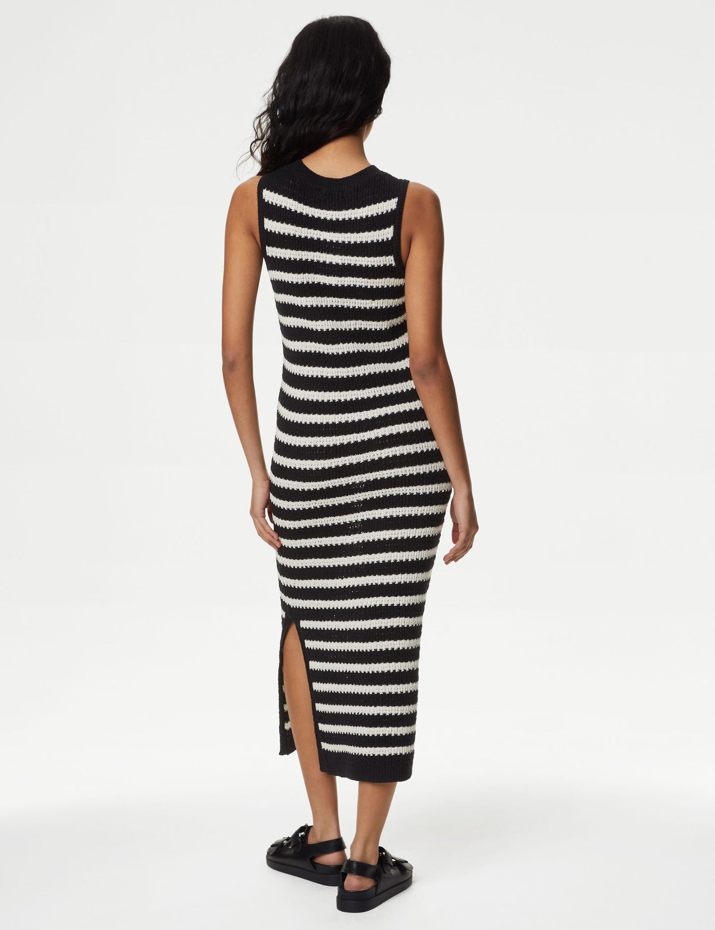 Regular Fit Midi Elbise