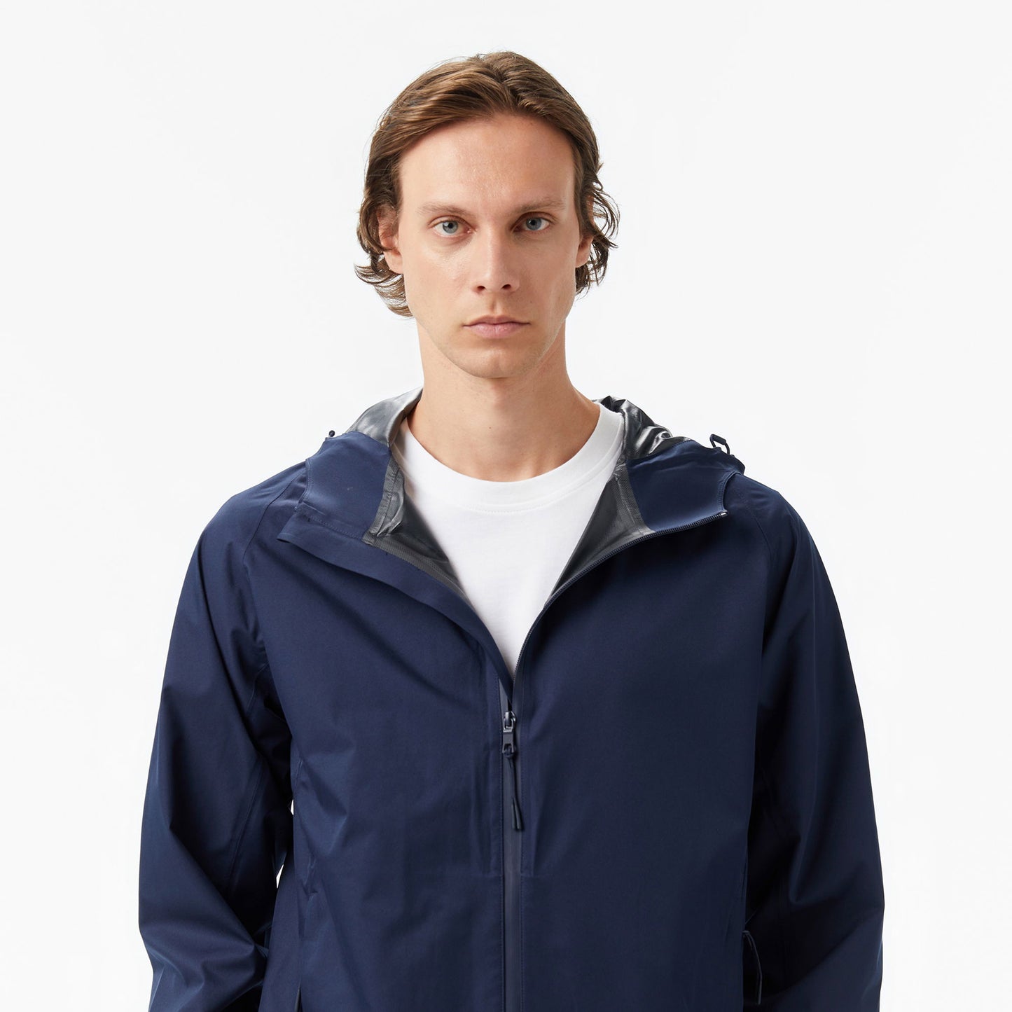 Nautica Erkek Lacivert Regular Fit Yağmurluk