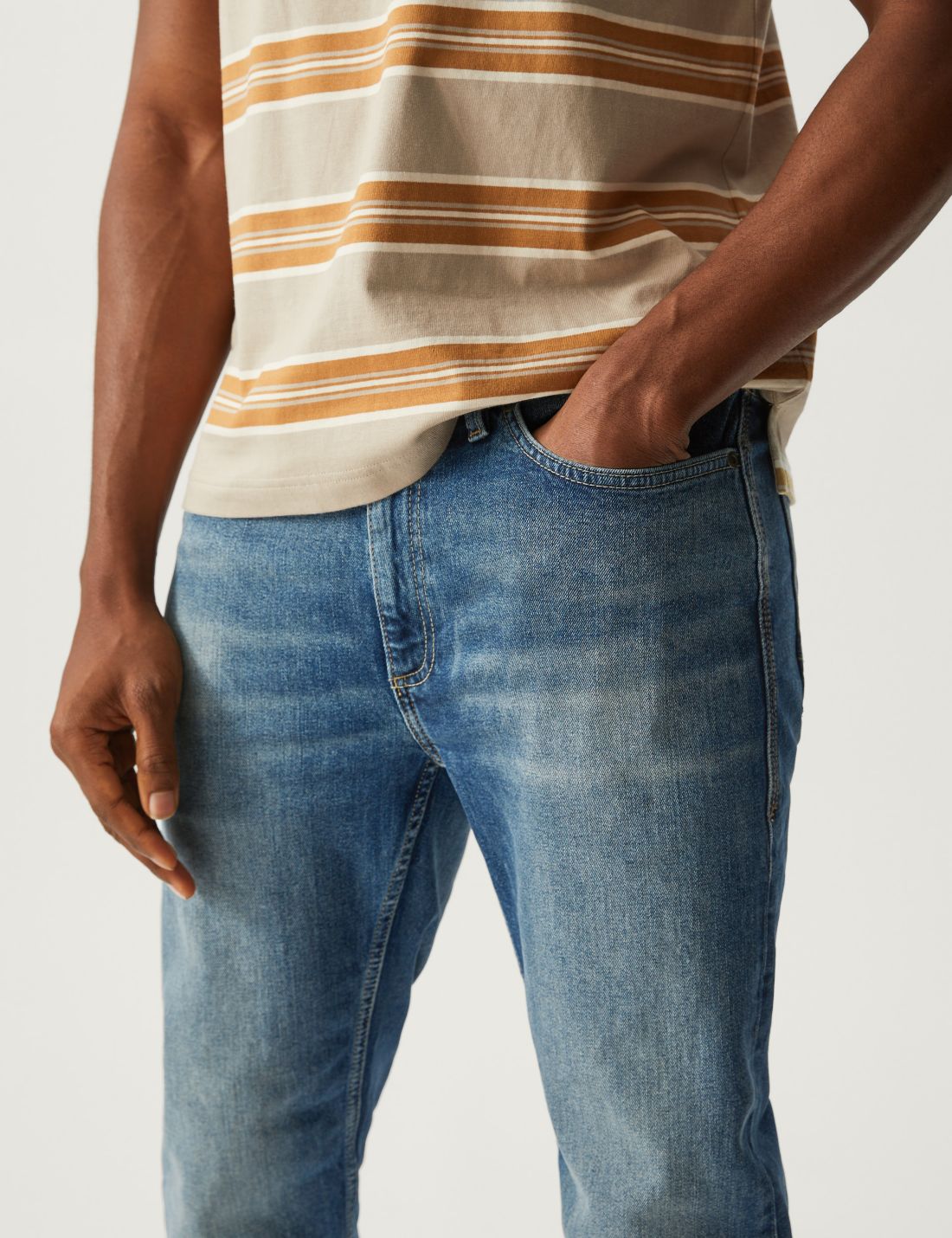 Straight Fit Jean Pantolon