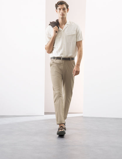 Lightweight Tapered Fit Lastikli Bel Pantolon