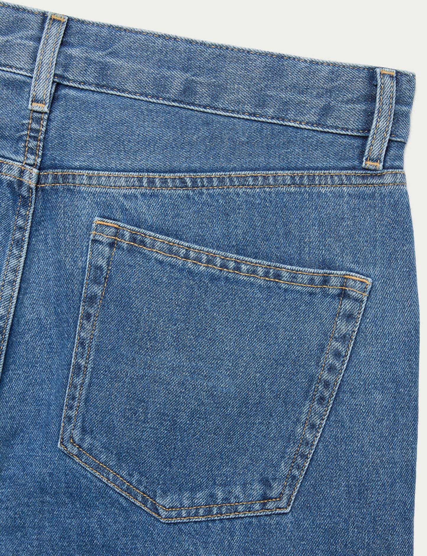 Pamuklu Barrel Leg Jean