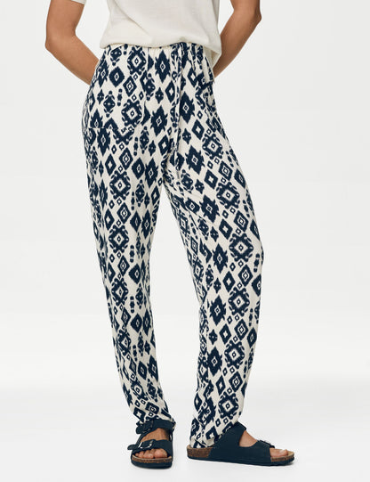 Tapered Fit Örme Pantolon