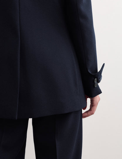 Jaeger Saf Yün Tek Düğmeli Kadın Blazer