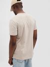 Bej Gap Logo T-shirt
