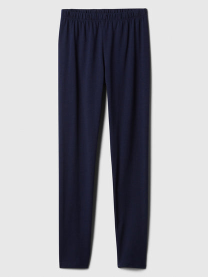 Lacivert Jersey Leggings Tayt