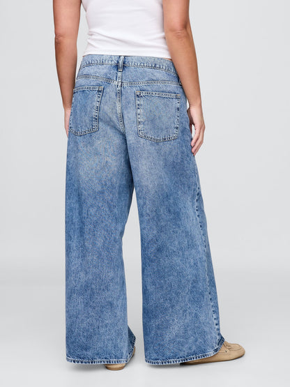 Mavi Low Rise Extra Baggy Jean Pantolon