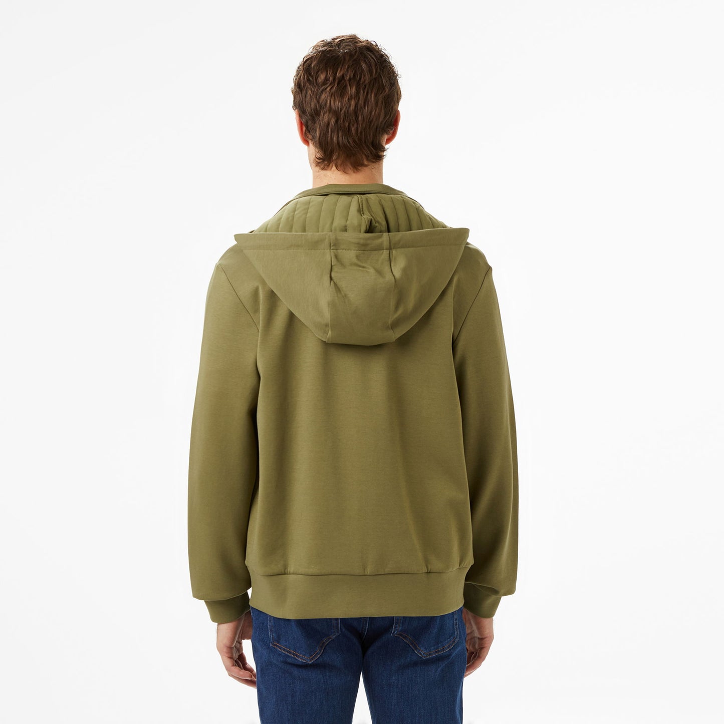 Lacoste Erkek Regular Fit Kapüşonlu Haki Sweatshirt