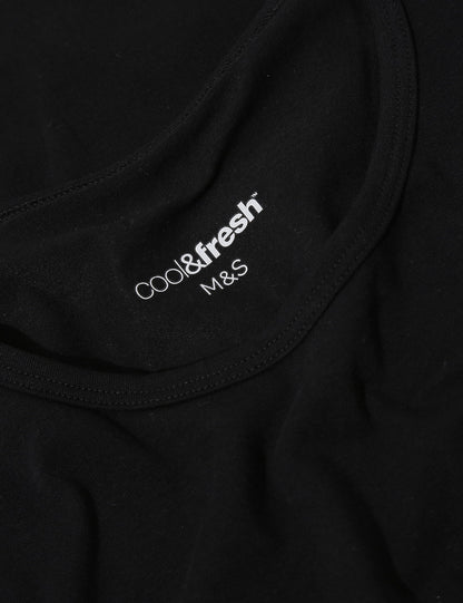 3'lü Cool&fresh™ Kısa Kollu Atlet Seti