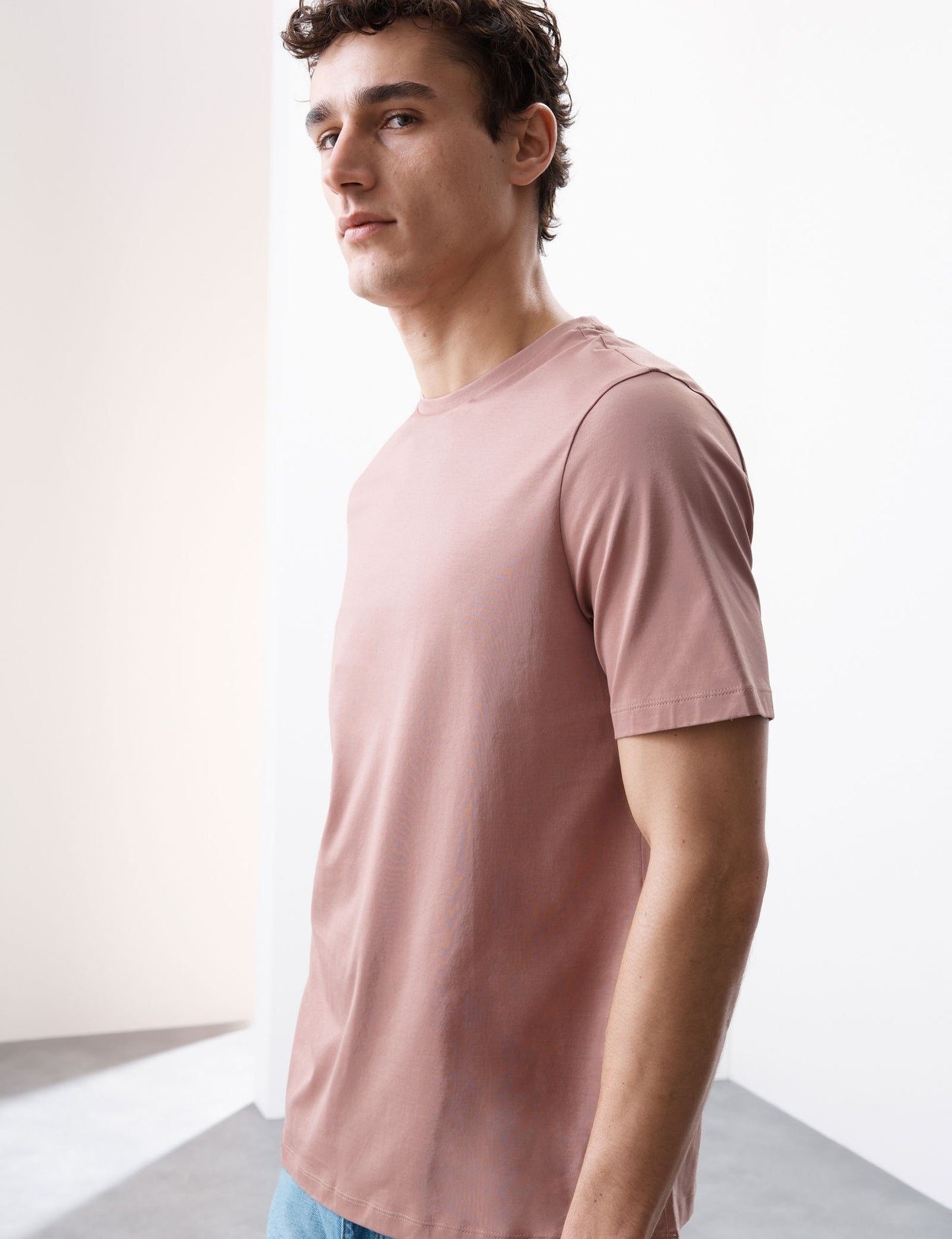 Pure Supima® Slim Fit Premium Pamuklu T-shirt