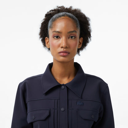 Lacoste Kadın Koyu Mavi Gömlek