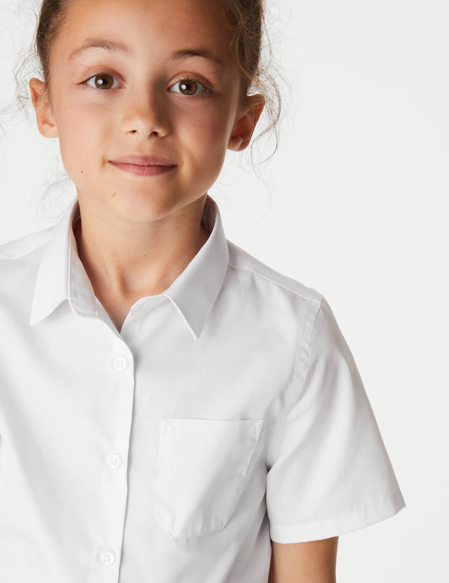2'li Slim Fit Kısa Kollu Gömlek (2-18 Yaş)