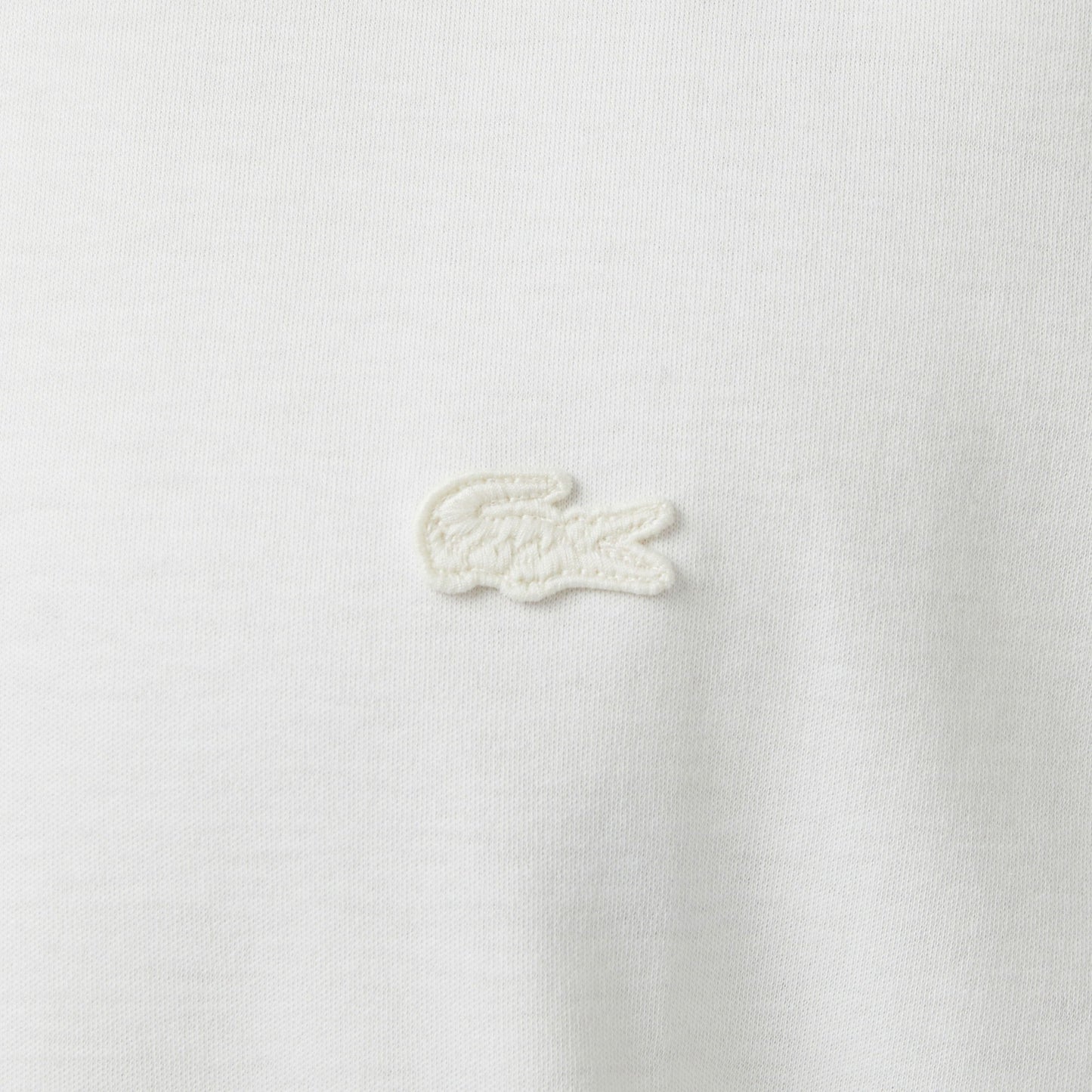 Lacoste Erkek Oversize Fit Bisiklet Yaka Beyaz T-shirt