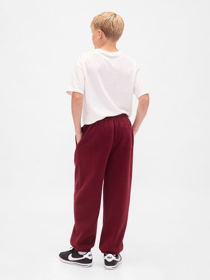 Kırmızı Vintagesoft Baggy Eşofman Altı