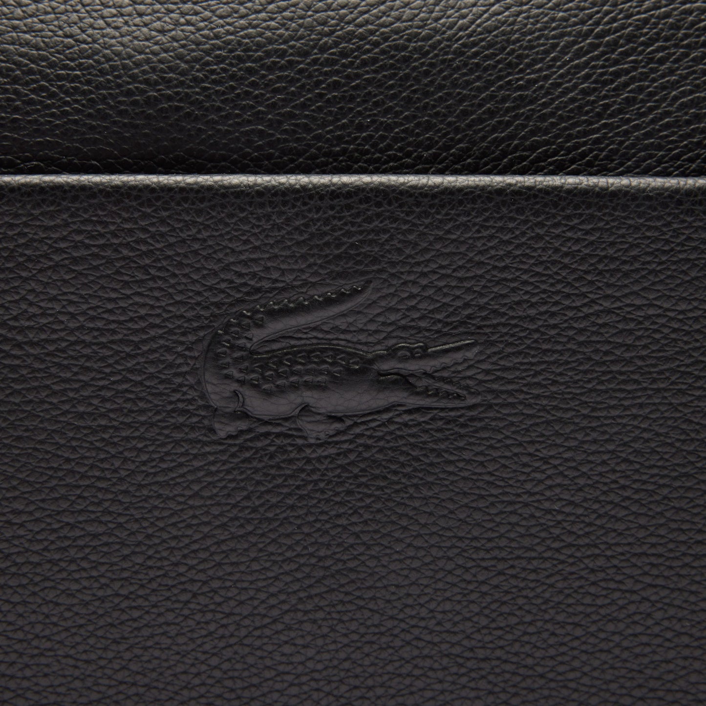 Lacoste City Court Kadın Deri Siyah Omuz Çantası