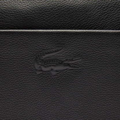 Lacoste City Court Kadın Deri Siyah Omuz Çantası