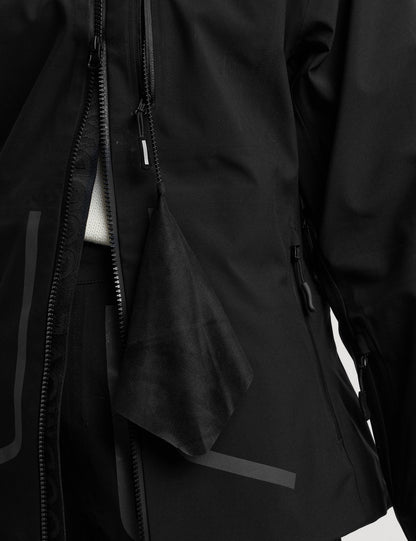 3 Katmanlı Stormwear Ultra Su Geçirmez Kapüşonlu Kayak Ceketi