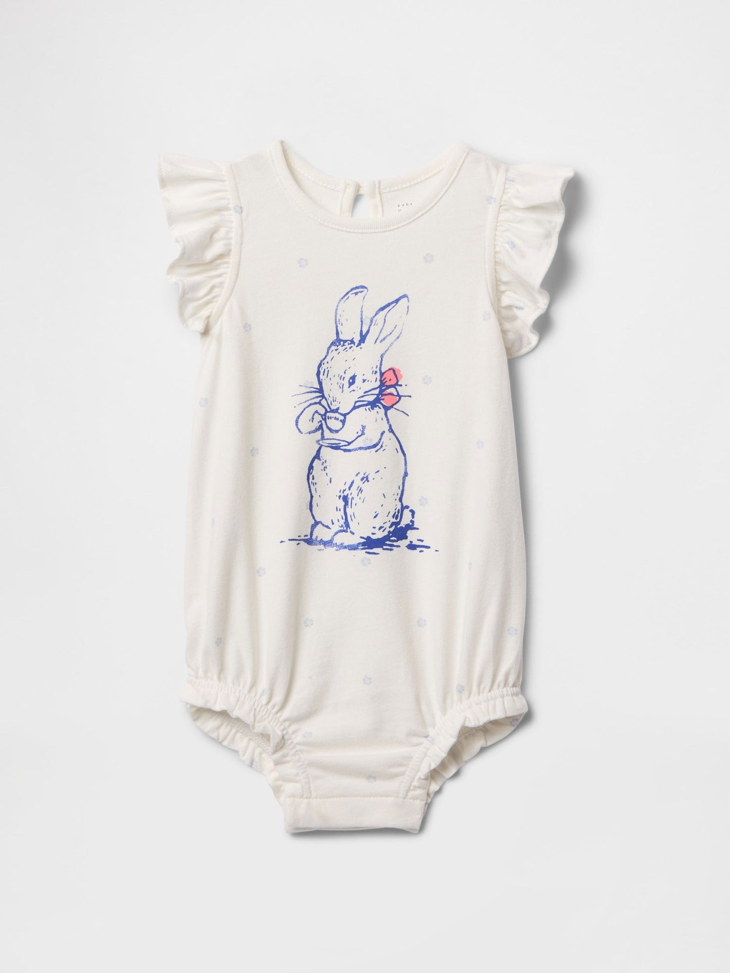 Beyaz %100 Organik Pamuk Peter Rabbit™ Tulum
