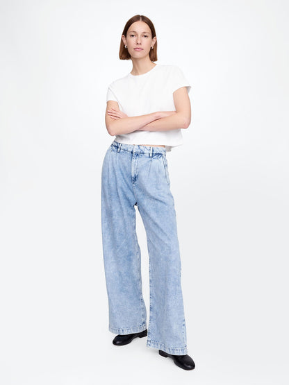Mavi 365 High Rise Ultrasoft Pileli Denim Pantolon